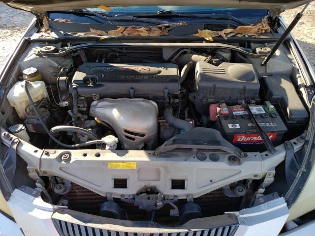 4T1CE38P04U846639 - 2004 TOYOTA CAMRY SOLA SE SILVER photo 11