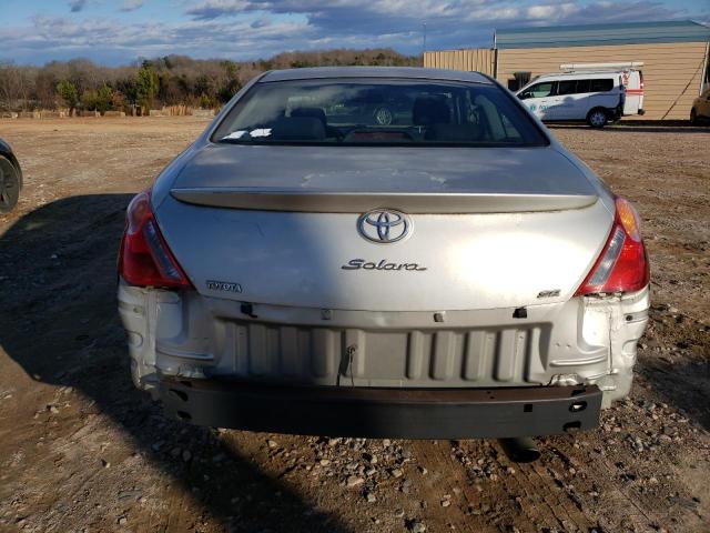 4T1CE38P04U846639 - 2004 TOYOTA CAMRY SOLA SE SILVER photo 6