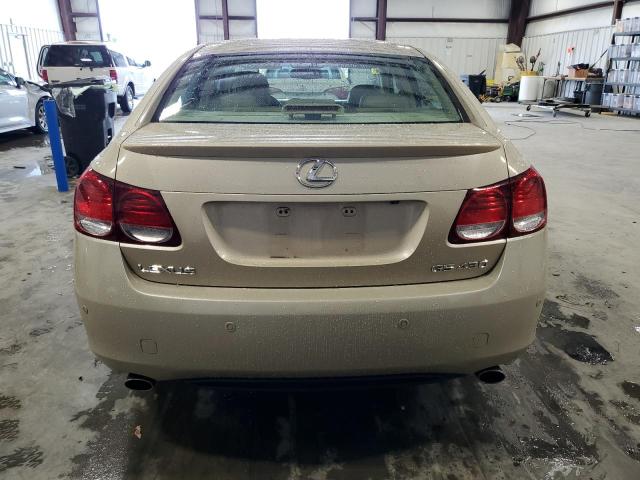 JTHBN96S165001269 - 2006 LEXUS GS 430 BEIGE photo 6