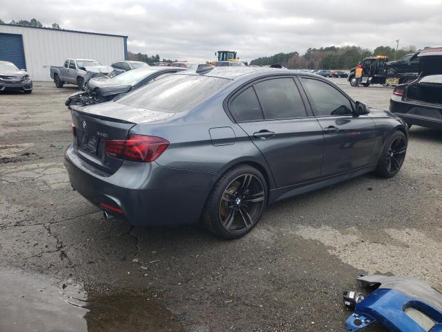 WBA8B3G59GNT92342 - 2016 BMW 340 I Серый фото 3