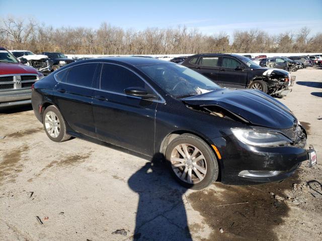 1C3CCCAB8FN759257 - 2015 CHRYSLER 200 LIMITED BLACK photo 4