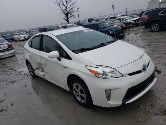 JTDKN3DU3C5408685 - 2012 TOYOTA PRIUS WHITE photo 4