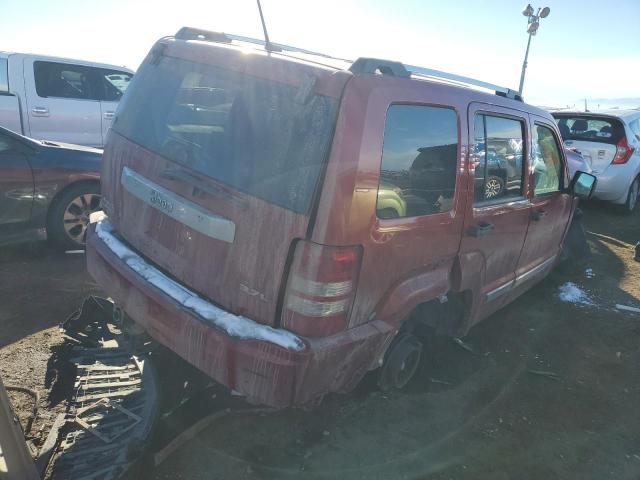 1J8GN58K98W146286 - 2008 JEEP LIBERTY LIMITED RED photo 3