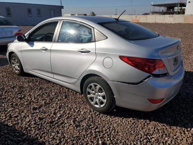 KMHCT4AE3DU542712 - 2013 HYUNDAI ACCENT GLS SILVER photo 2