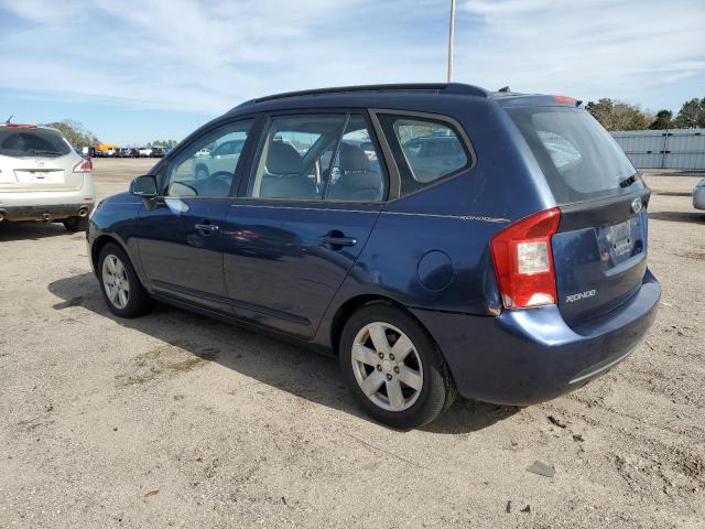 KNAFG525X77034070 - 2007 KIA RONDO BASE BLUE photo 2