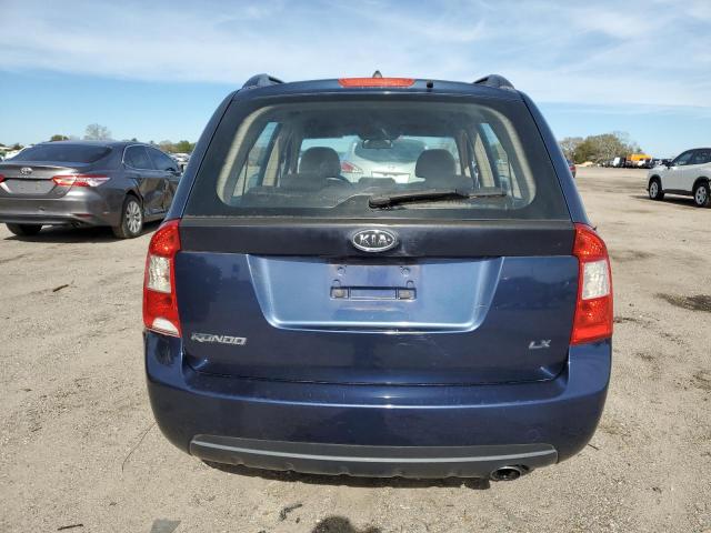 KNAFG525X77034070 - 2007 KIA RONDO BASE BLUE photo 6