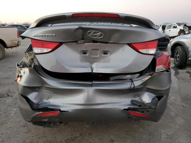 KMHDH4AE5DU987877 - 2013 HYUNDAI ELANTRA GLS CHARCOAL photo 6