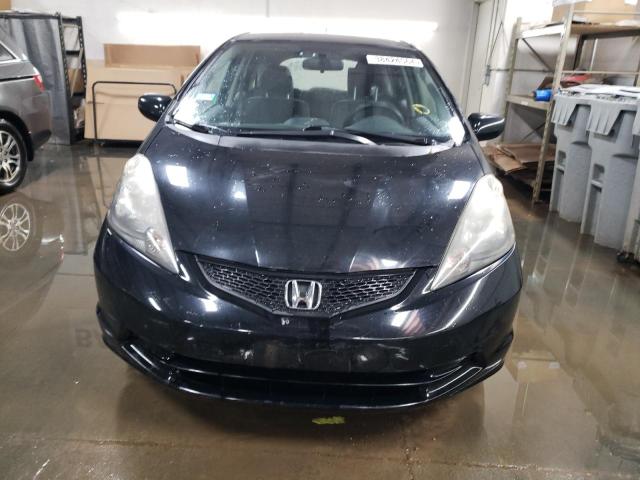 JHMGE8H36DC001962 - 2013 HONDA FIT BLACK photo 5