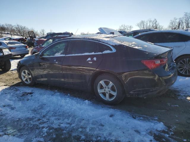 1G1ZB5ST7LF001047 - 2020 CHEVROLET MALIBU LS BLACK photo 2