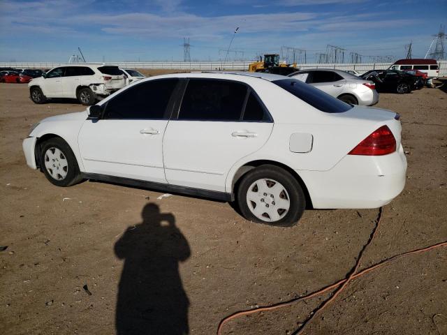 1HGCM56416A043517 - 2006 HONDA ACCORD LX WHITE photo 2