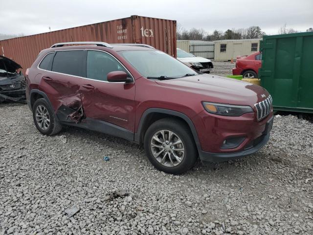 1C4PJMLB7KD231747 - 2019 JEEP CHEROKEE LATITUDE PLUS BURGUNDY photo 4