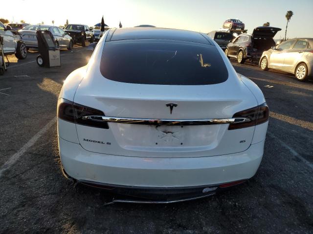 5YJSA1CN1CFP02658 - 2012 TESLA MODEL S WHITE photo 6