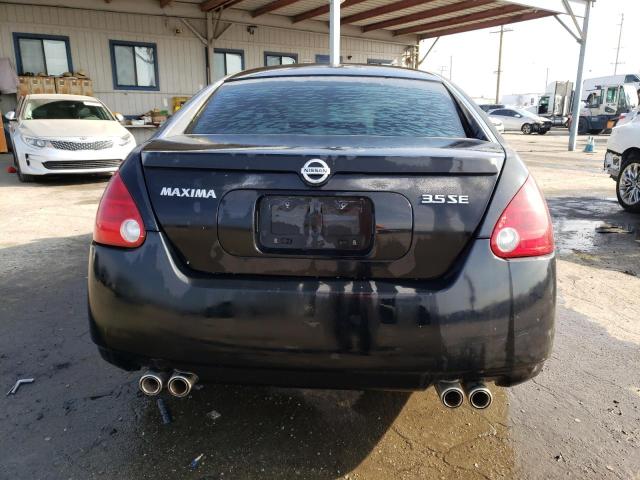 1N4BA41E06C865975 - 2006 NISSAN MAXIMA SE BLACK photo 6