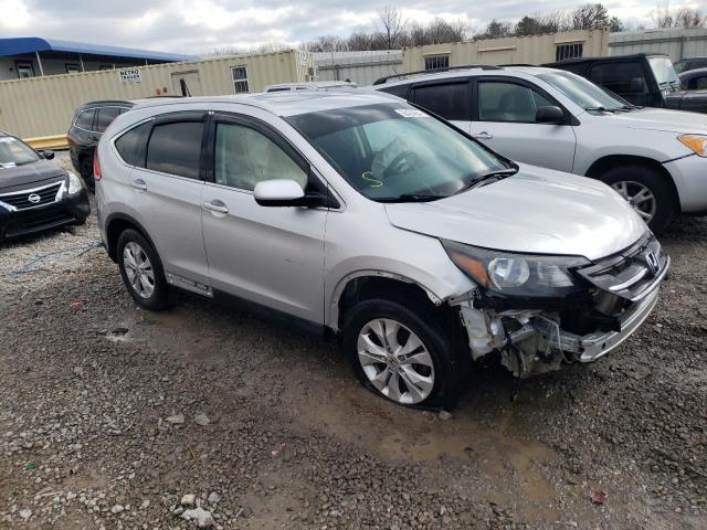 2HKRM3H74EH533185 - 2014 HONDA CR-V EXL SILVER photo 4