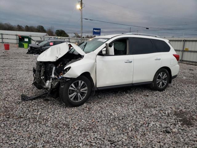 5N1DR2MN8KC582922 - 2019 NISSAN PATHFINDER S WHITE photo 1