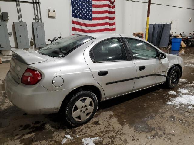 1B3ES26C65D188358 - 2005 DODGE NEON BASE SILVER photo 3