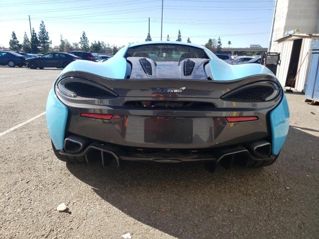 SBM13DAA0KW006530 - 2019 MCLAREN AUTOMOTIVE 570S BLUE photo 6