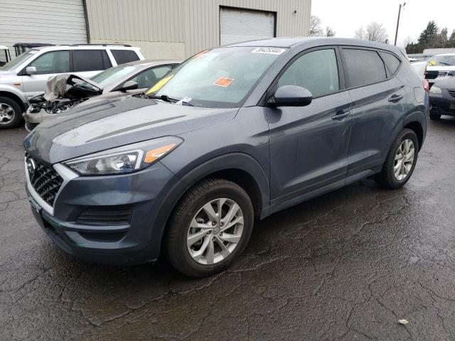 KM8J2CA43KU064316 - 2019 HYUNDAI TUCSON SE GRAY photo 1