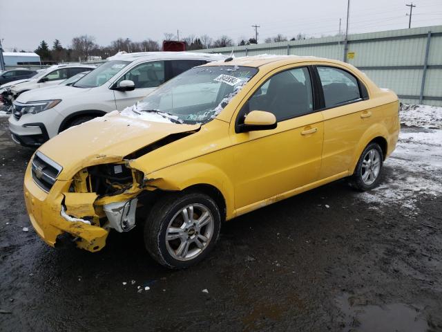 KL1TD5DE8BB185899 - 2011 CHEVROLET AVEO LS YELLOW photo 1