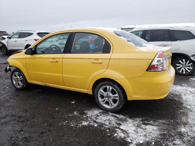 KL1TD5DE8BB185899 - 2011 CHEVROLET AVEO LS YELLOW photo 2