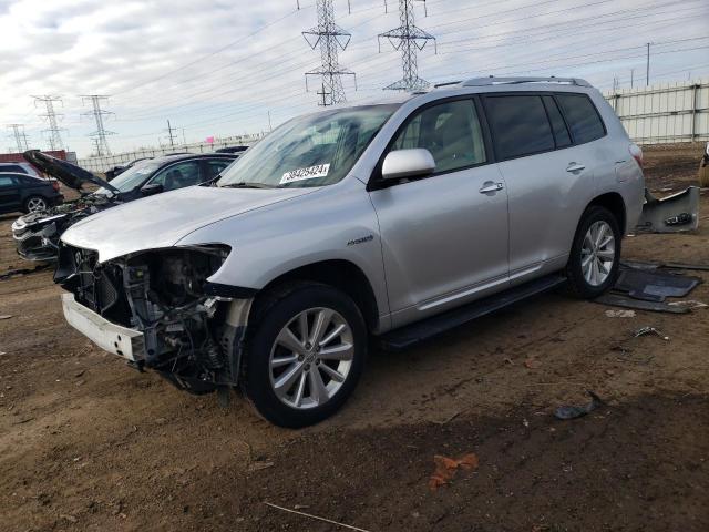 JTEEW41A192025926 - 2009 TOYOTA HIGHLANDER HYBRID SILVER photo 1