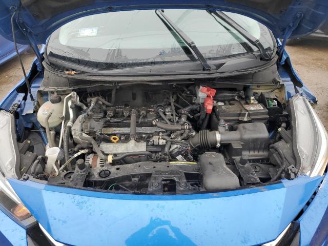 3N1CN8DV8ML897437 - 2021 NISSAN VERSA S BLUE photo 11