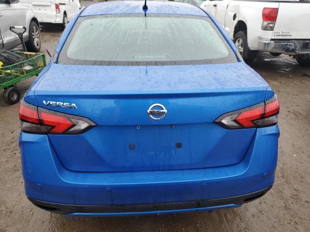 3N1CN8DV8ML897437 - 2021 NISSAN VERSA S BLUE photo 6