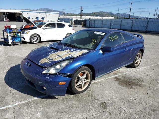 JTDDY32T210047082 - 2001 TOYOTA CELICA GT-S BLUE photo 1