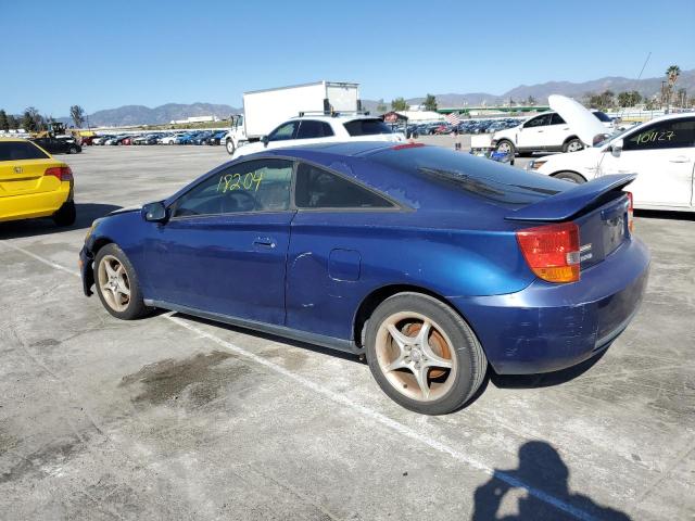 JTDDY32T210047082 - 2001 TOYOTA CELICA GT-S BLUE photo 2