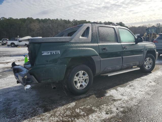 3GNEC13T33G196404 - 2003 CHEVROLET AVALANCHE C1500 GREEN photo 3