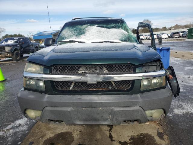 3GNEC13T33G196404 - 2003 CHEVROLET AVALANCHE C1500 GREEN photo 5