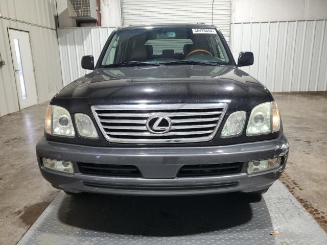 JTJHT00W564019527 - 2006 LEXUS LX 470 BLACK photo 5