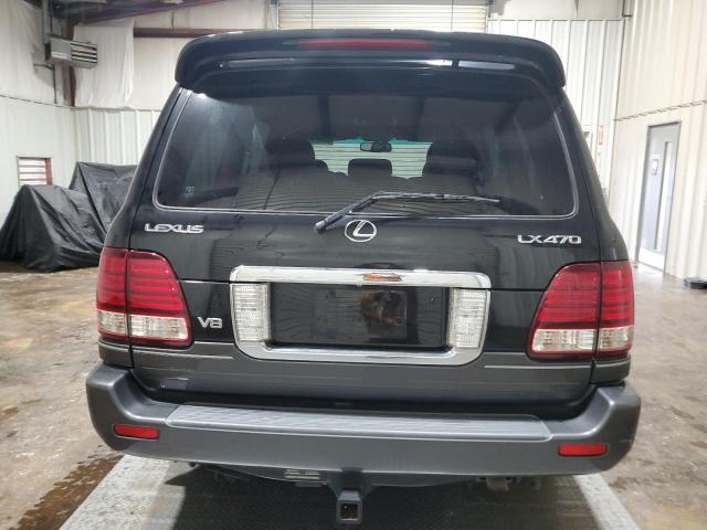 JTJHT00W564019527 - 2006 LEXUS LX 470 BLACK photo 6