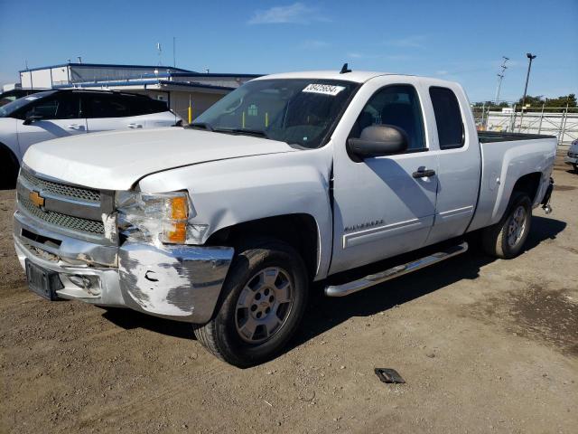 1GCRCSE02DZ141639 - 2013 CHEVROLET SILVERADO C1500 LT WHITE photo 1