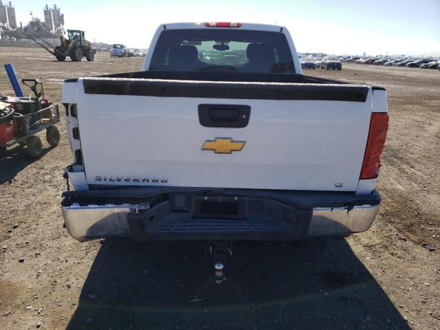 1GCRCSE02DZ141639 - 2013 CHEVROLET SILVERADO C1500 LT WHITE photo 6