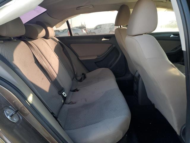3VW2K7AJ9EM225845 - 2014 VOLKSWAGEN JETTA BASE BROWN photo 10
