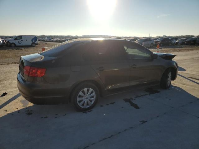 3VW2K7AJ9EM225845 - 2014 VOLKSWAGEN JETTA BASE BROWN photo 3