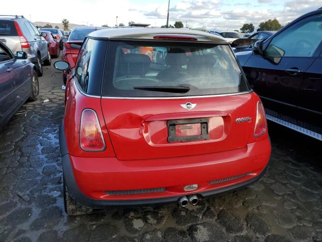 WMWRE33403TD73079 - 2003 MINI COOPER S RED photo 6