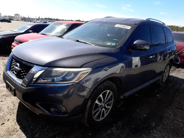 5N1AR2MM4DC676731 - 2013 NISSAN PATHFINDER S GRAY photo 1