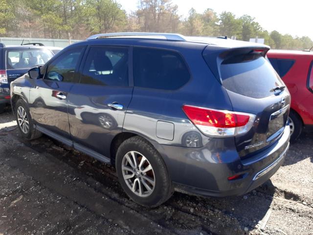 5N1AR2MM4DC676731 - 2013 NISSAN PATHFINDER S GRAY photo 2