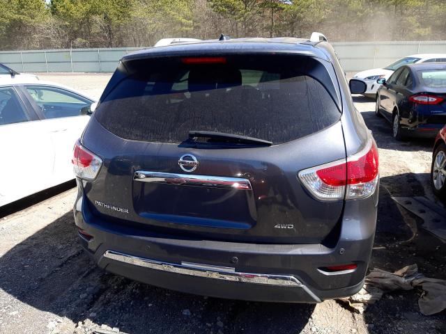 5N1AR2MM4DC676731 - 2013 NISSAN PATHFINDER S GRAY photo 6