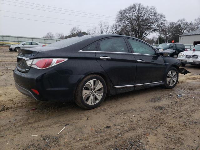 KMHEC4A40DA067554 - 2013 HYUNDAI SONATA HYB BLACK photo 3