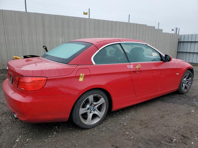 WBADX7C55BE581222 - 2011 BMW 335 I RED photo 3