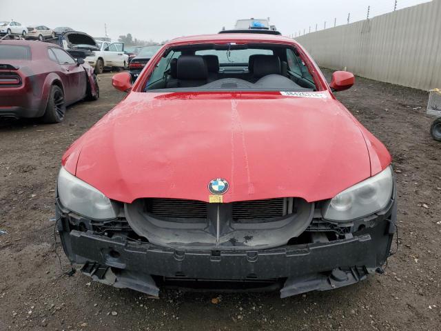 WBADX7C55BE581222 - 2011 BMW 335 I RED photo 5