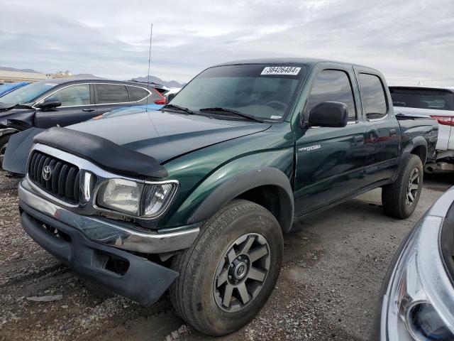 5TEGN92N81Z730740 - 2001 TOYOTA TACOMA DOUBLE CAB PRERUNNER GREEN photo 1