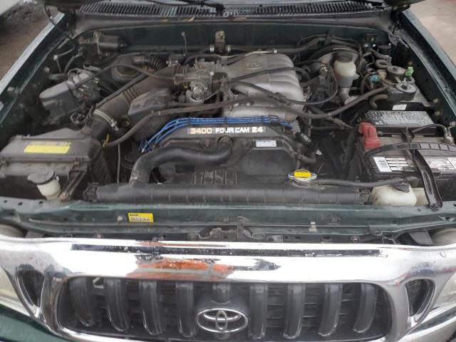 5TEGN92N81Z730740 - 2001 TOYOTA TACOMA DOUBLE CAB PRERUNNER GREEN photo 11