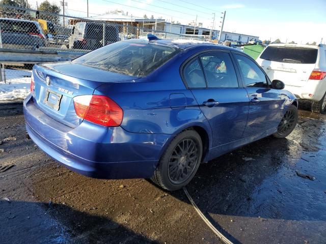 WBAVC93577KX59989 - 2007 BMW 328 XI BLUE photo 3