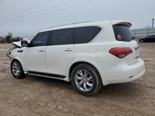 JN8AZ2NE8C9015229 - 2012 INFINITI QX56 WHITE photo 2