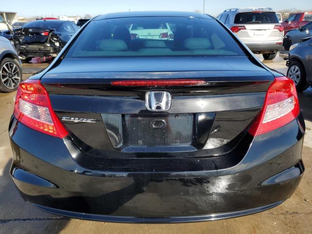 2HGFG3B1XCH558081 - 2012 HONDA CIVIC EXL შავი ფოტო 6