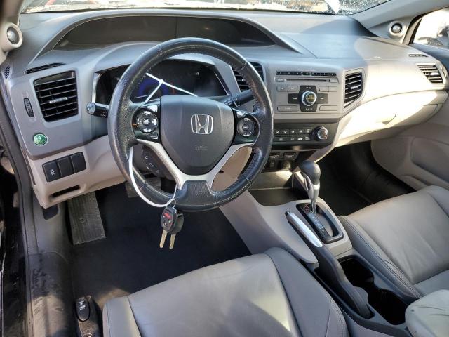 2HGFG3B1XCH558081 - 2012 HONDA CIVIC EXL შავი ფოტო 8